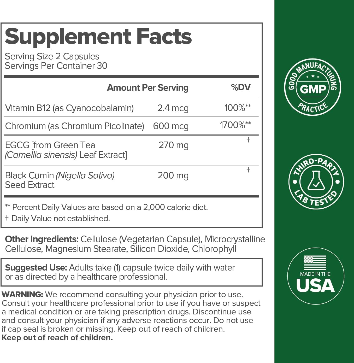 Metabolism Vegan Capsules